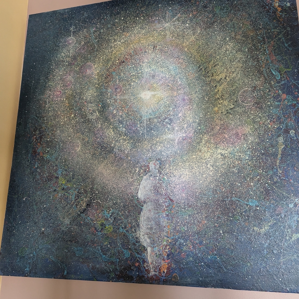 Abstract Cosmic Art Canvas